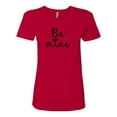 thumbnail image 1 of Valentine's Day Be Mine Ladies Short Sleeve T-shirt-Red-medium, 1 of 4