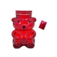 thumbnail image 1 of Valentine’s Day Big Glass Bear Container (Red) – Decorative Jar for Candy, Treats, and Gifts, Perfect for Romantic Home Decor and Celebrations (1-Count) – Includes (1) Exclusive Canzonet Pennette, 1 of 5
