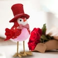 thumbnail image 1 of Valentine’s Day Bird Figurines - Love Birds Decor for Home, Tabletop Shelf Decorations, Cute Valentine’s Day Décor, Mantel and Tiered Tray Standing Figurines, Romantic Novelty Gift, 1 of 5
