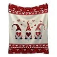 thumbnail image 1 of Valentine's Day Blanket, Extra Soft Flannel Fleece Throw for Bed Sofa, Warm Christmas Home Decor and Cozy Gift, 27.56x39.37 inch, 1 of 6