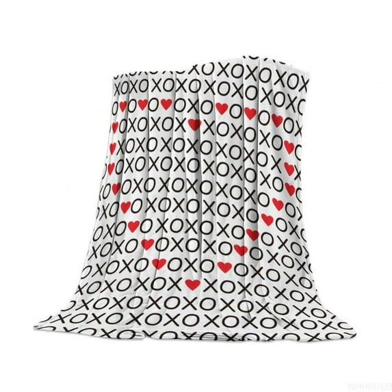 Valentine's Day Blanket,Valentine's Day Gifts,Provides Comfort And Warm Lightweight Couch Blankets,Fuzzy Throw Blanket for Bed/Couch/Car