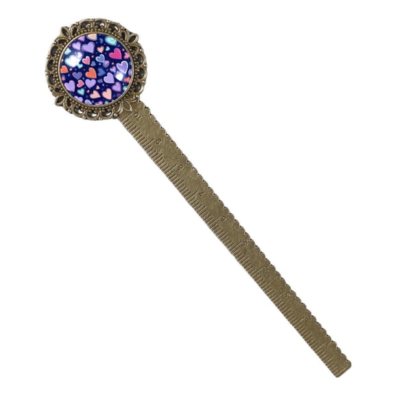 Valentine's Day Book Mark: Lace Bookmark in Antique Bronze - a Must-Have Reading Accessory for Book Lovers