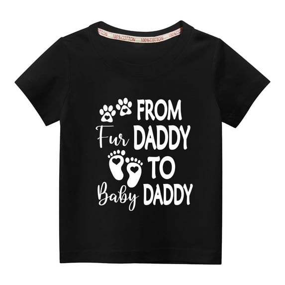 Valentine's Day Boys Tshirts Cute Letter Print Round Neck Casual Cotton Tops Short Sleeve Shirts for Girls Valentine's Day Party Kids School Outfits Size 3-10