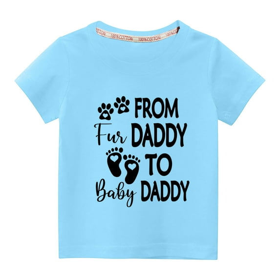 Valentine's Day Boys Tshirts Cute Letter Print Round Neck Casual Cotton Tops Short Sleeve Shirts for Girls Valentine's Day Party Kids School Outfits Size 3-10