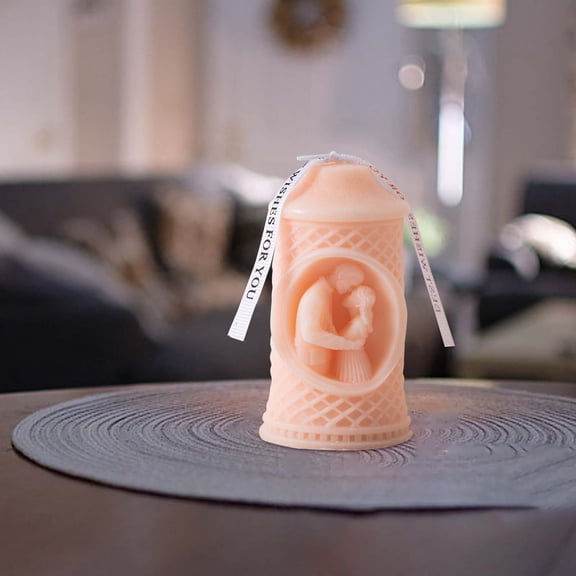 Valentine's Day Candles Warm Up Family or Colleagues Enjoying A Comfortable Atmosphere and Pleasant Fragrance