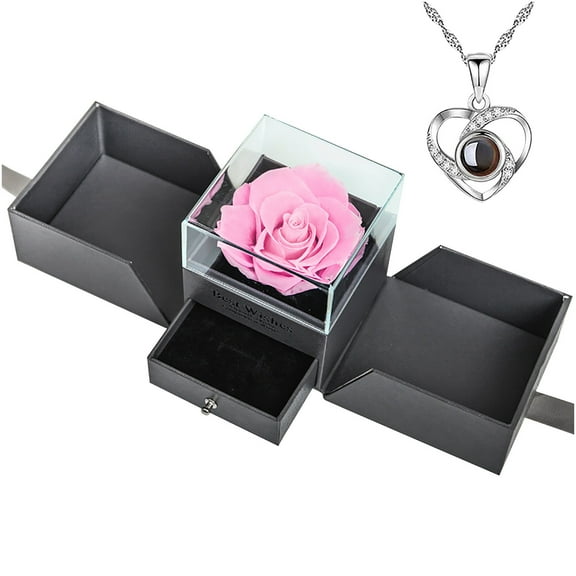 Valentine's Day Christmas Dried Flowers For Home Decor Wedding Gifts Dried Flowers Eternal Real Rose Home Decor