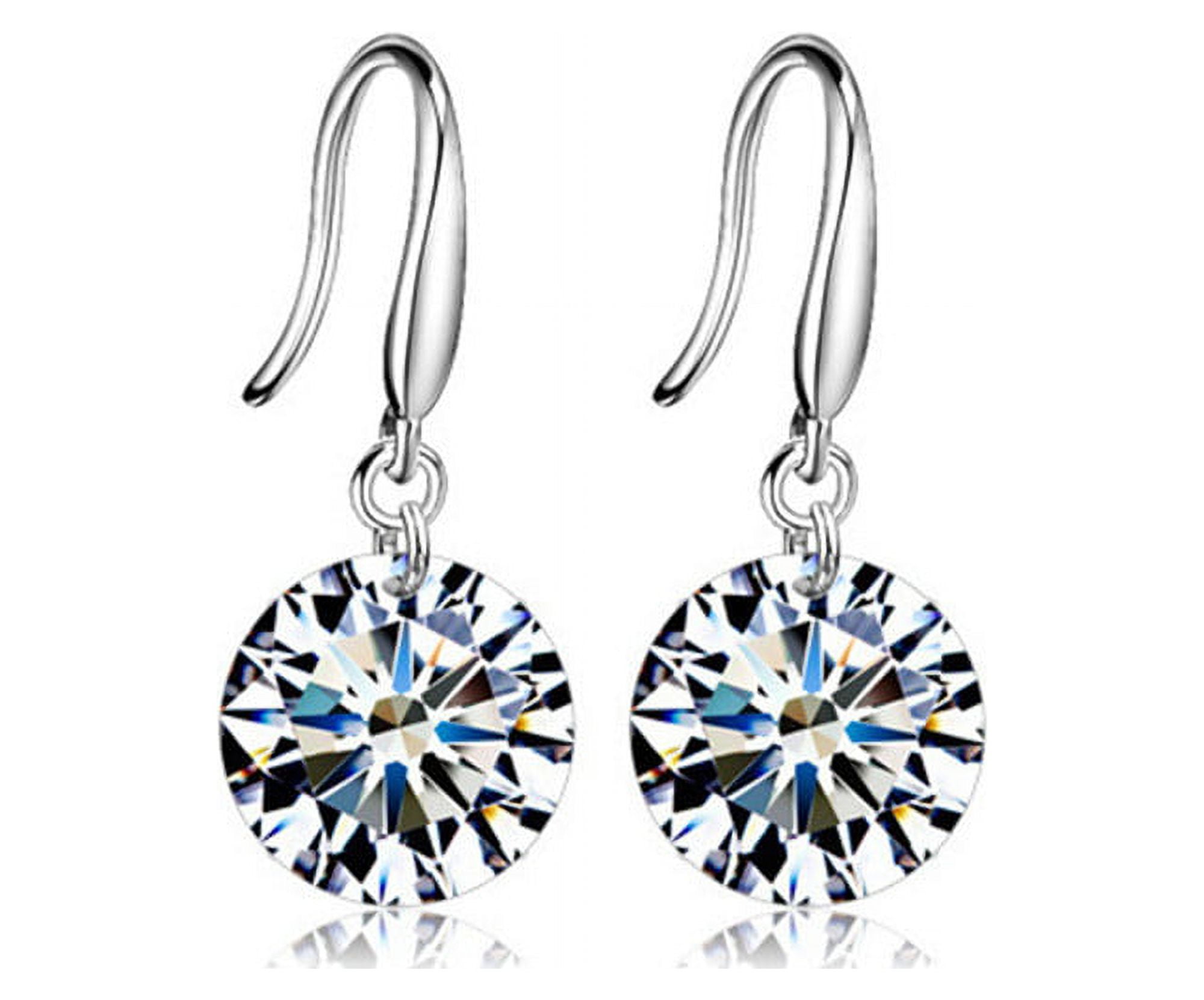 KIZLY Valentine's Day Clearance! AIEOTT Earrings Fashion Women Stud Dangle Earrings Wedding Jewelry,Hypoallergenic Earrings for Women,Clearance