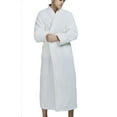 thumbnail image 1 of Valentine's Day Clearance Sale! Unisex Fleece Winter Robes Zipper Front,Womens Zipper Robes Long Length 3/4 Sleeves Loungewear Dress,Full Length Sleepwear Pockets Housecoat Nightgown Long Bathrobe, 1 of 3