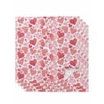 thumbnail image 1 of Valentine's Day Cloth Napkins Set of 4 Reusable Dinner Napkins, Watercolor Pink Heart Love Romance Cocktail Napkin Washable Table Napkins for Wedding/Holiday Party/Baby Shower 20"x20", 1 of 7
