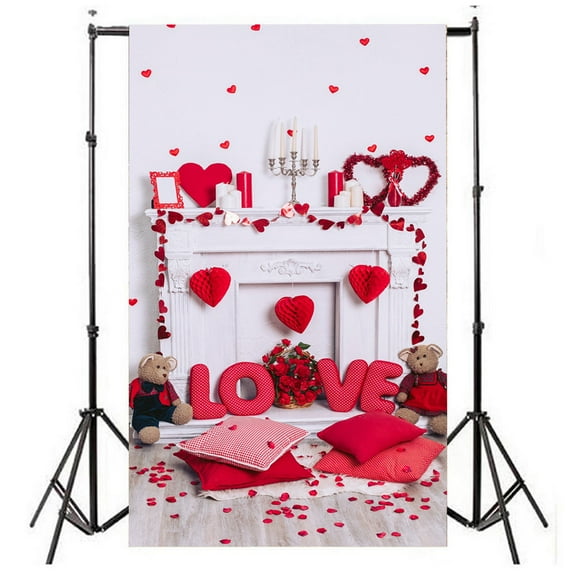 Valentine's Day Cloth Personality Photo Party Layout Props Photography Photo,C