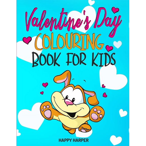 Valentine's Day Colouring Book, (Paperback)