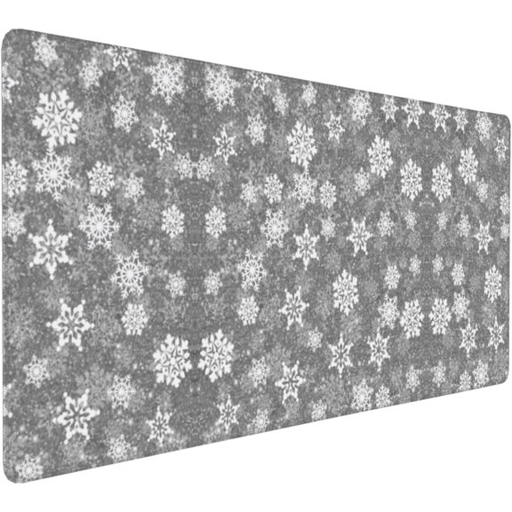 Valentine's Day Conversation Candy Heart Green Large Mouse Pad, Gaming Mat, Desk Matt for Desktop, Desk Pad Mat, Anti-Slip XXL Big Mousepad with Stitched Edges for Computer