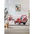 thumbnail image 1 of Valentine's Day Couch Cover for 2 Cushion Couch, Red Truck Balloons Footballs Love Romantic Washable Love Seat Sofa Covers Slipcover, Throw Sofa Covers for Pets, Furniture Protector 71"x102", 1 of 9
