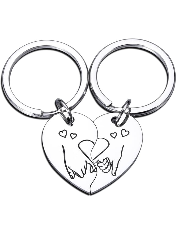 Valentine's Day for Couple gift Anniversary for Him Her Pinky Promise Couples Matching Gifts for Boyfriend Birthday Christmas Gift I Love You Wedding Marriage Gift for Couple Bridal Shower Gift