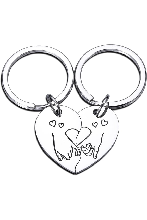 Valentine's Day for Couple gift Anniversary for Him Her Pinky Promise Couples Matching Gifts for Boyfriend Birthday Christmas Gift I Love You Wedding Marriage Gift for Couple Bridal Shower Gift