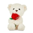 Valentine's Day Cream Plush Bear, by Way To Celebrate