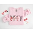 thumbnail image 1 of Valentine’s Day Cup Sweatshirt, Cute XOXO Valentine’s Day Shirt, Valentines Crewneck, Valentine’s Sweater for Women, 1 of 5
