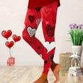 thumbnail image 1 of Valentine's Day Cute Print High Waist Skinny Comfortable Sports Leggings For Women Clothes for plus Size Women Maternity Tops Summer Shorts Womens Workout Clothes Women Women Leggings Lingerie for, 1 of 3
