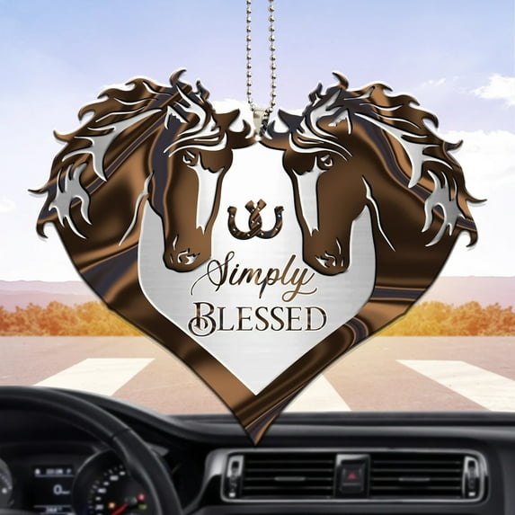 Valentine's Day Decor Valentine Heart Shaped Pendant, Funny Ornaments for Car, Valentine's Day Tree Decorations, Birthday Decorations Party Decorations(1PC)