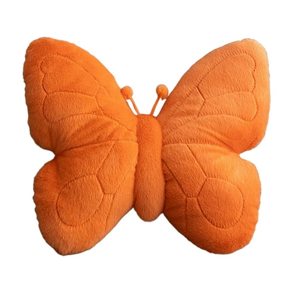 Valentine's Day Decoration Butterfly Throw Pillow, Soft Cozy Decorative Cushion Romantic Decor For Valentine's Day Sofa & Home Accents(18.1x14.9")
