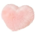 thumbnail image 1 of Valentine's Day Decorations, Heart Pillow, Decorate Throw Pillows For Girls With Fluffy Hearts And Soft Rainbow Pillows, Children's Bedroom Plush Pillow Baby Princess Room Fun Tent Pillow, 1 of 4