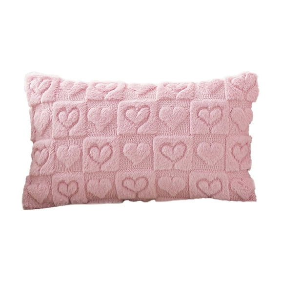Valentine's Day Decorative Pillow Cover with Fresh Embroidery for Sofa Living Room Cushion Valentine's Day Decorations
