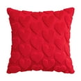 thumbnail image 1 of Valentine's Day Decorative Pillowcase with Fresh Embroidery for Living Room Sofa Cushion Cover Solid Color Home Valentine's Day Decorations, 1 of 8