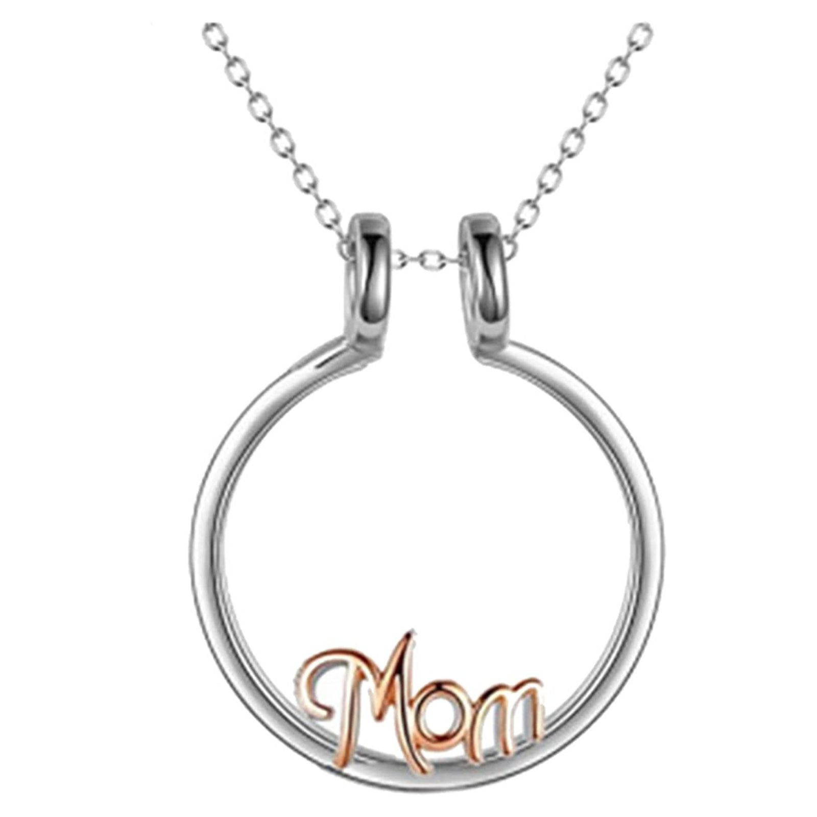 Valentine's Day Discount! MIARHB Necklaces for Women Necklace Chain for Women Ring Necklace Ring