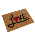 thumbnail image 1 of Valentine's Day Door Mat Heart Pattern Doormat Front Door Outdoor Welcome Mat Fun Door Mat Home Non- Rug Decoration 40x60cm, 1 of 3