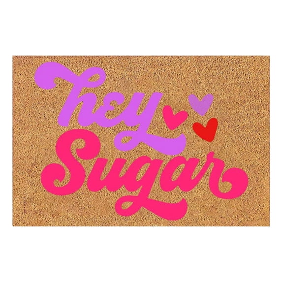 Valentine's Day Door Mat Love Hearts Print Rugs, 15.76"x23.64" Area Rug Outdoor Indoor Front Porch Doormat for Entryway Patio Entryway Laundry Bedroom Living Room