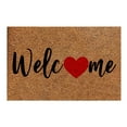 thumbnail image 1 of Valentine's Day Doormat Non-Slip Absorbent Welcome Mat for Indoor Outdoor Use Decor Gift for Husband Wife Couples(F), 1 of 6