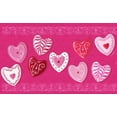 thumbnail image 1 of Valentine's Day Doormat Welcome Heart Cookies Pink Red Funny Entryway Rugs Indoor Non Slip, Washable Entrance Mat Door Mats for Kitchen, Bathroom Home Decor 18 * 30in, 1 of 4
