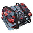 thumbnail image 1 of Valentine's Day Double Layered Insulated Lunch Bag with Two Compartments - Large Capacity Hand-Carried Refrigerated Meal Bag - 7.1x11.4x16.1 Inches, 1 of 6