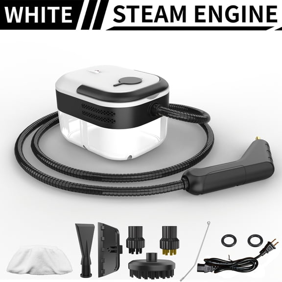 Valentine's Day & Easter Gifts - High Pressure High Temperature Handheld Steam Cleaner, 9 Gears Adjustment with LCD Display, 40.58oz Water Tank for Kitchen Grease, Sofas & Carpets