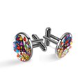 thumbnail image 1 of Valentine's Day Elegant Business Attire: Stainless Steel Men's Cufflinks Set for Versatile Wardrobe Options, 1 of 6