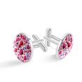 thumbnail image 1 of Valentine's Day Elegant Cufflink Sets for Formal Attire Made of Stainless Steel Ideal for Special Occasions by Silver Jewelry Cufflinks, 1 of 6