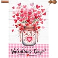 thumbnail image 1 of Valentine''s Day Flag,28x40 Inch Valentine''s Heart Garden Flag Valentine Flags for Your Valentine''s Day Decoration, 1 of 6