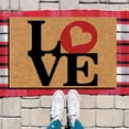 Valentine's Day Floor Mat Front Door Mat Holiday Mat