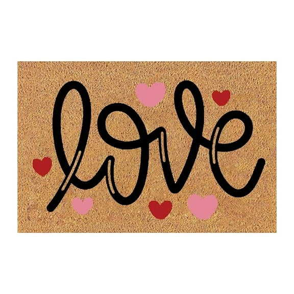 Valentine's Day Floor Mats Holiday Floor Mats Welcome Doormat Bathroom Bedroom Living Room Kitchen Outdoor Rugs Valentine's Day Gifts Home Decor Valentine's Day