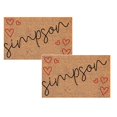 thumbnail image 1 of Valentine's Day Floor Mats Holiday Mats Welcome Door Mats Polyester Door Mats, 1 of 4