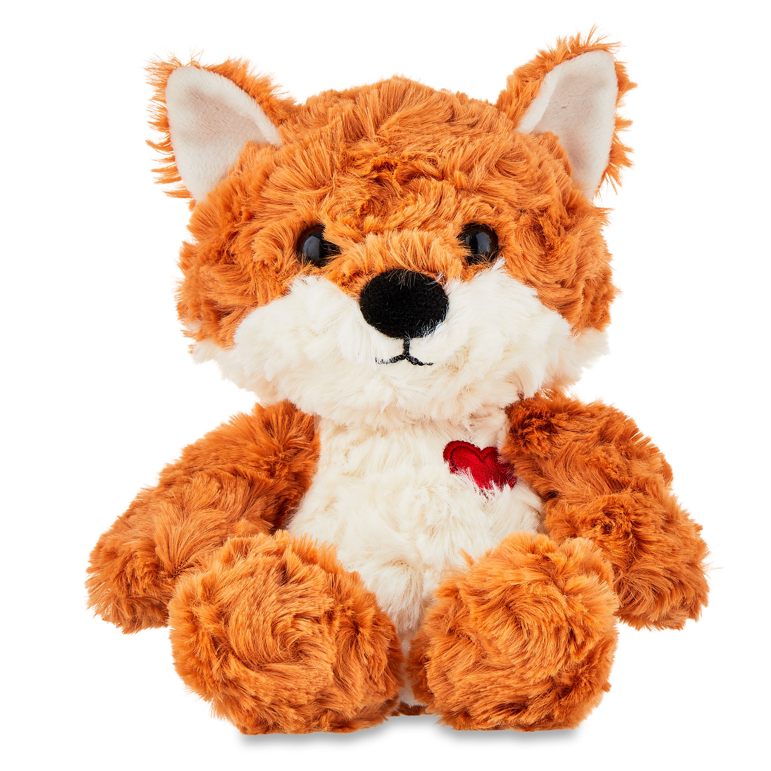 Valentine's Day Fox Plush Toy, 7", by Way To Celebrate