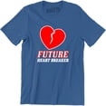 thumbnail image 1 of Valentine's Day Funny Future Heartbreaker Baby Men's T-Shirt, 1 of 4