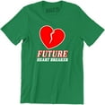 thumbnail image 1 of Valentine's Day Funny Future Heartbreaker Baby Men's T-Shirt, 1 of 4