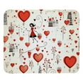 thumbnail image 1 of Valentine's Day Gaming Mousepad Square, 8.3x9.8 Inch Non-Slip Rubber Bottom Printed Mouse Mat for Office and Gaming, 1 of 6
