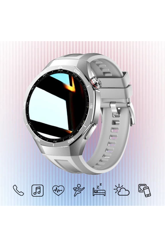 Valentine's Day Gift 2026 Round Smart Watch, 2.01" HD Display, Bluetooth Calling, Games Calculator Weather, Multi Sport Sleep Monitor, iOS Android Unisex