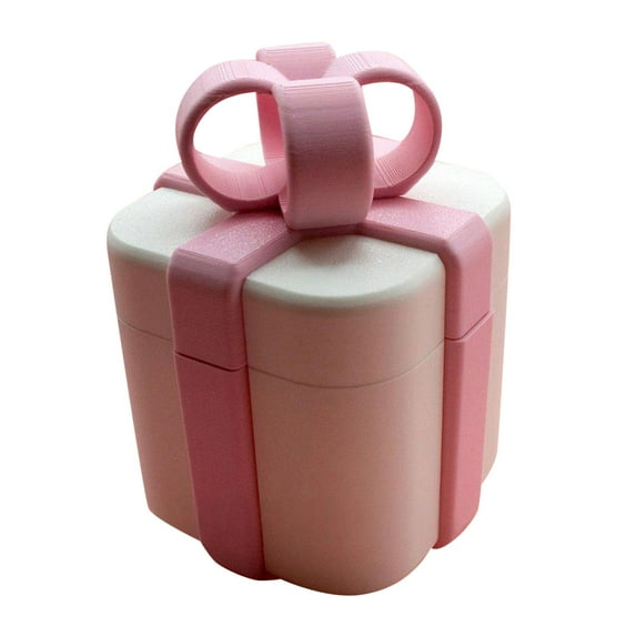 “Valentine’s Day Gift Box – Bow Decor Storage Box Reusable Jewelry Organizer For Chocolates Small Gifts | Anniversary/Birthday Present Container”