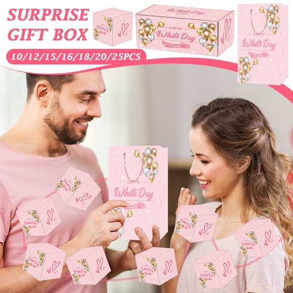 Valentine's Day Gift Box Surprise Bounce Box for Couples