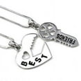 thumbnail image 1 of Valentine's Day Gift Love Lock & Key Best Friend Heart Necklace Pendant Charm q1, 1 of 1