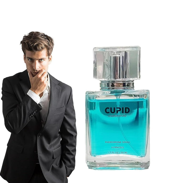 Valentine's Day Gifts：50ml/1.7oz Cupid Charm Toilette For Men  (Pheromone-Infused) - Cupid Hypnosis Cologne Fragrances For Men (1 Bottle)