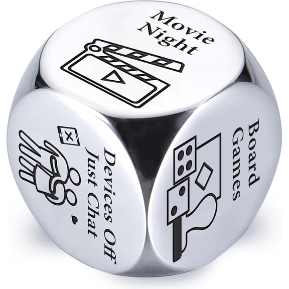 Valentine's Day Gifts for Boyfriend, Girlfriend, Best Friend  Date Night Ideas Dice for Him/Her, Funny Present for Birthday, Valentine's Day or Daily Surprise